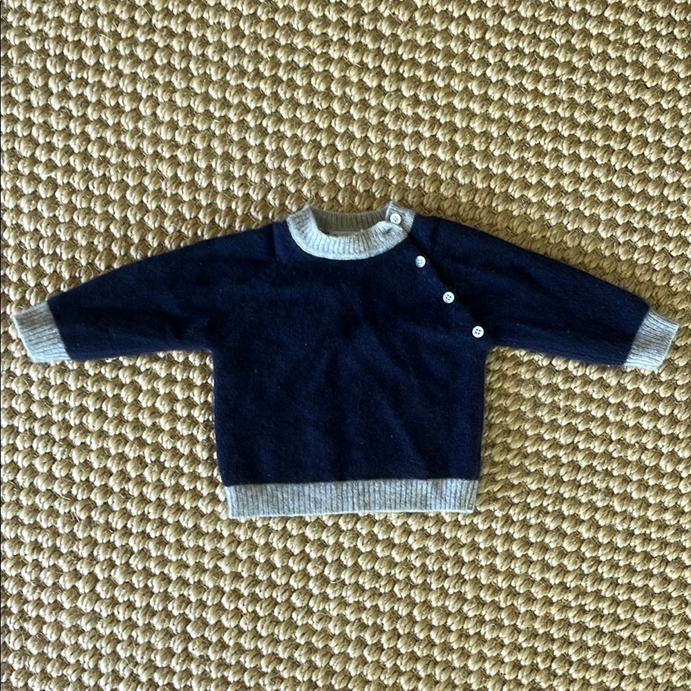 Baby CZ Cashmere Sweater (12M)